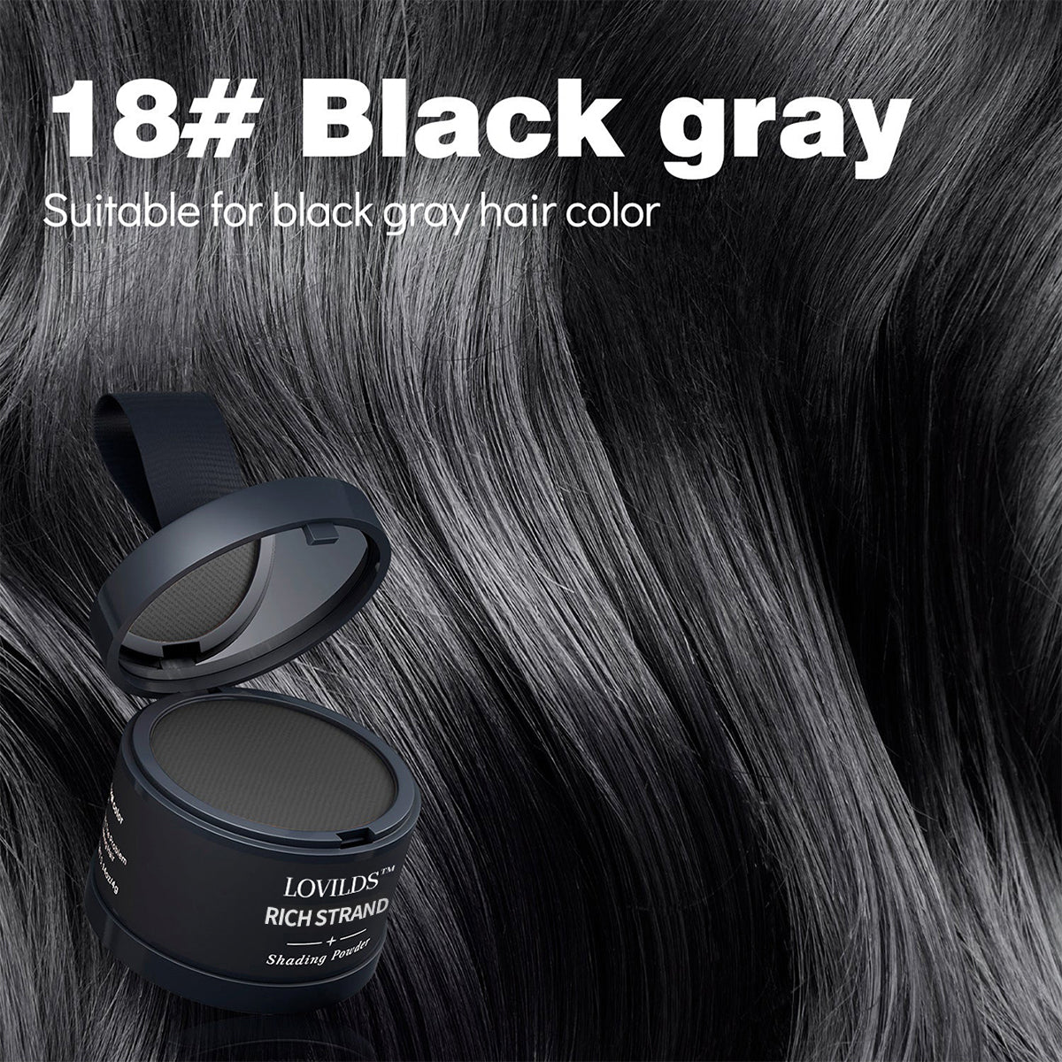 LOVILDS™ Hairline Filler Powder – Natural Shadow, Waterproof & Long-Lasting