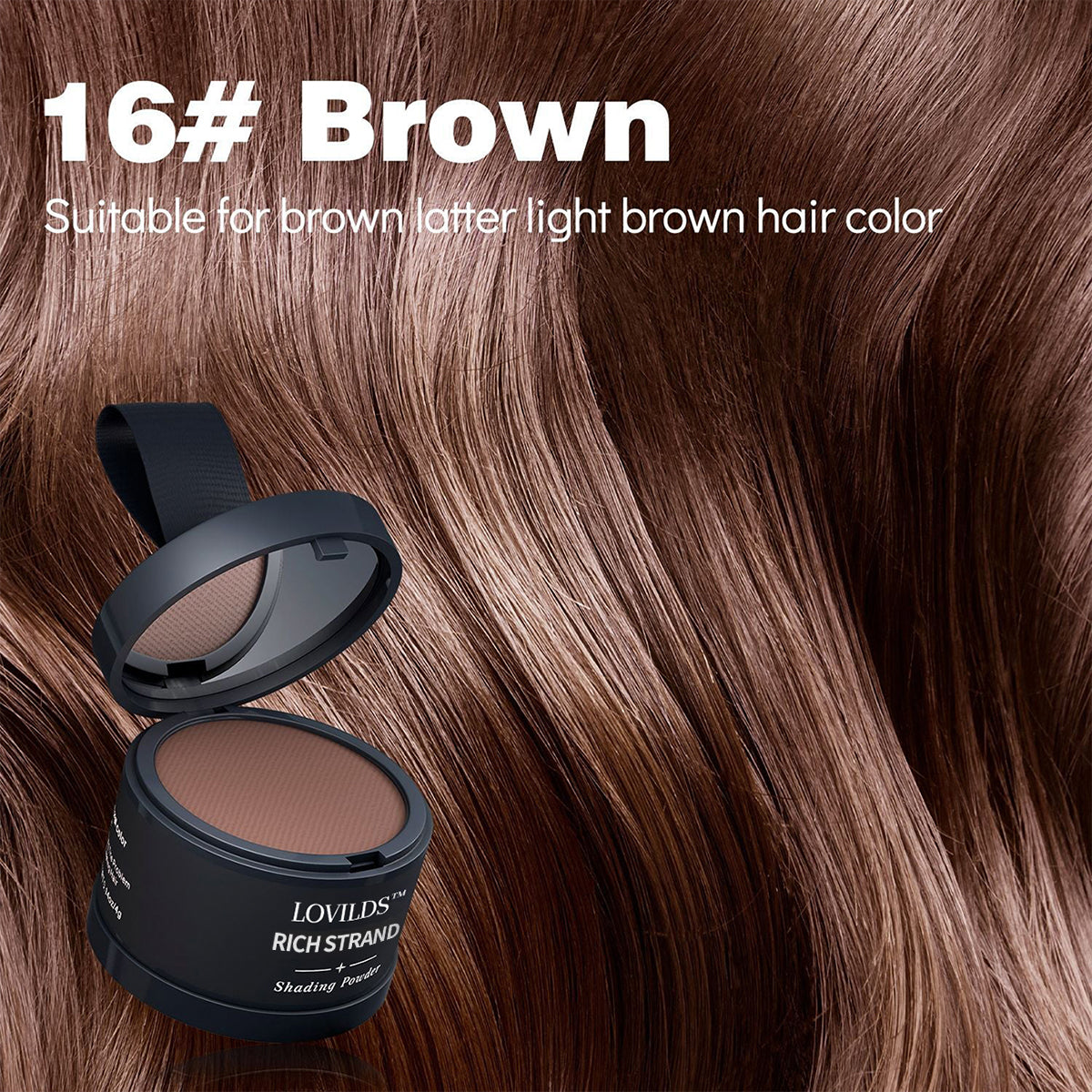 LOVILDS™ Hairline Filler Powder – Natural Shadow, Waterproof & Long-Lasting