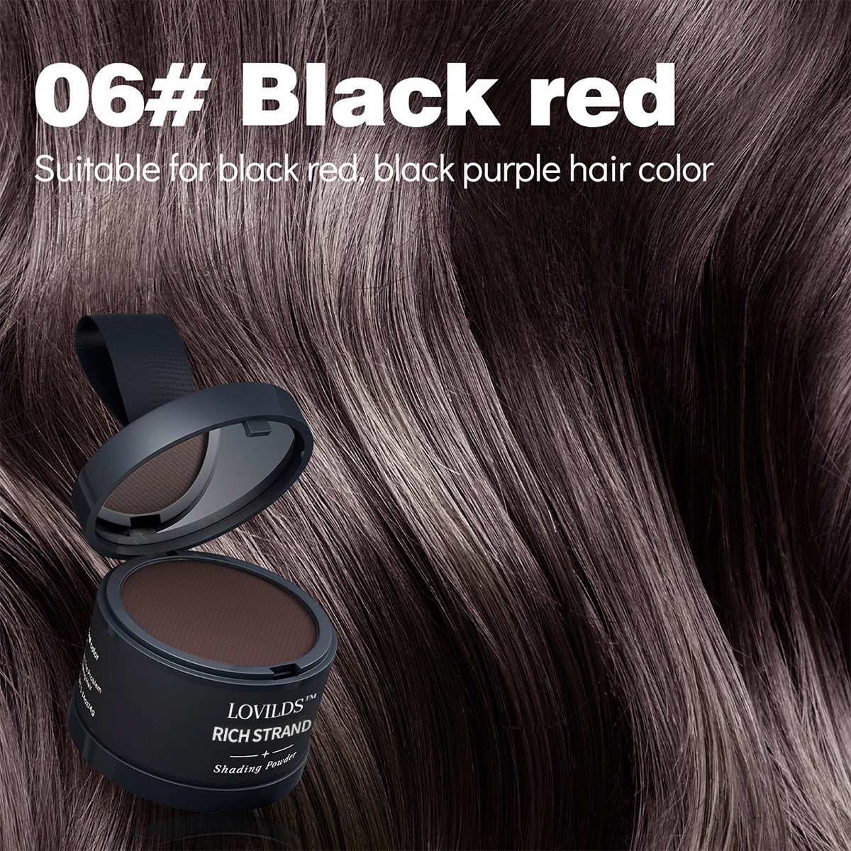 LOVILDS™ Hairline Filler Powder – Natural Shadow, Waterproof & Long-Lasting