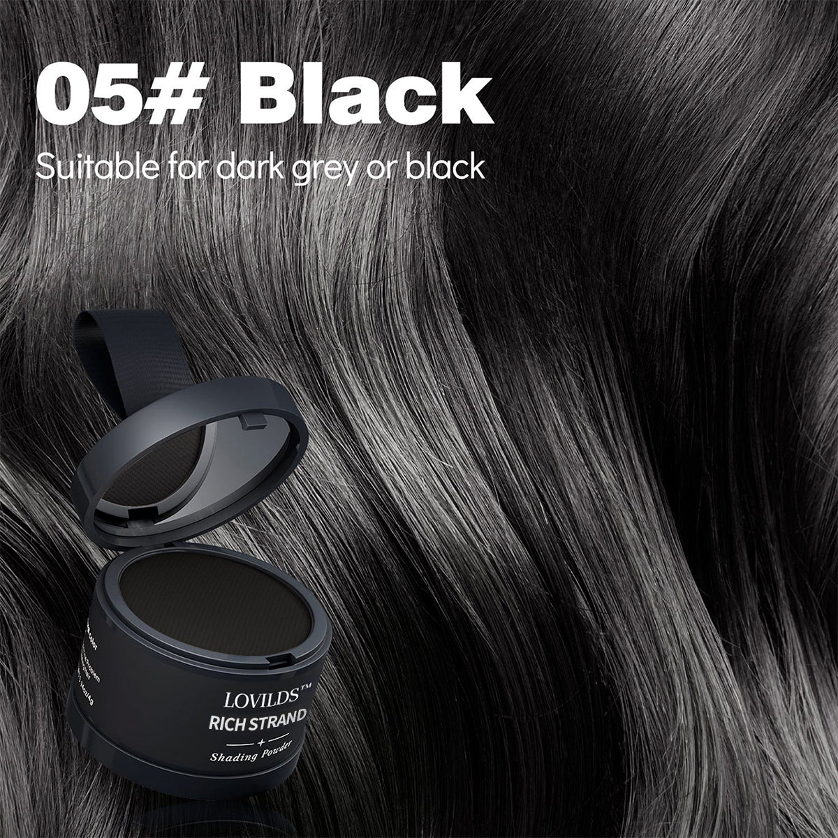 LOVILDS™ Hairline Filler Powder – Natural Shadow, Waterproof & Long-Lasting