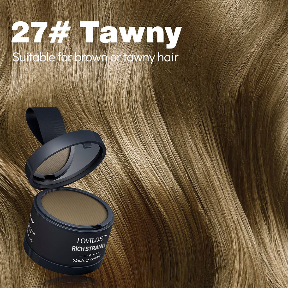 LOVILDS™ Hairline Filler Powder – Natural Shadow, Waterproof & Long-Lasting
