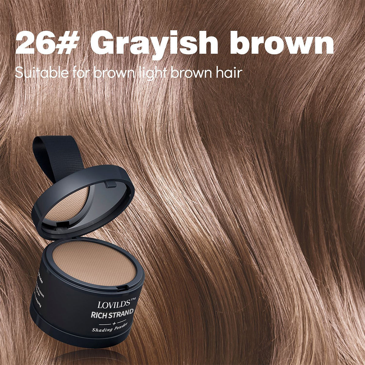 LOVILDS™ Hairline Filler Powder – Natural Shadow, Waterproof & Long-Lasting