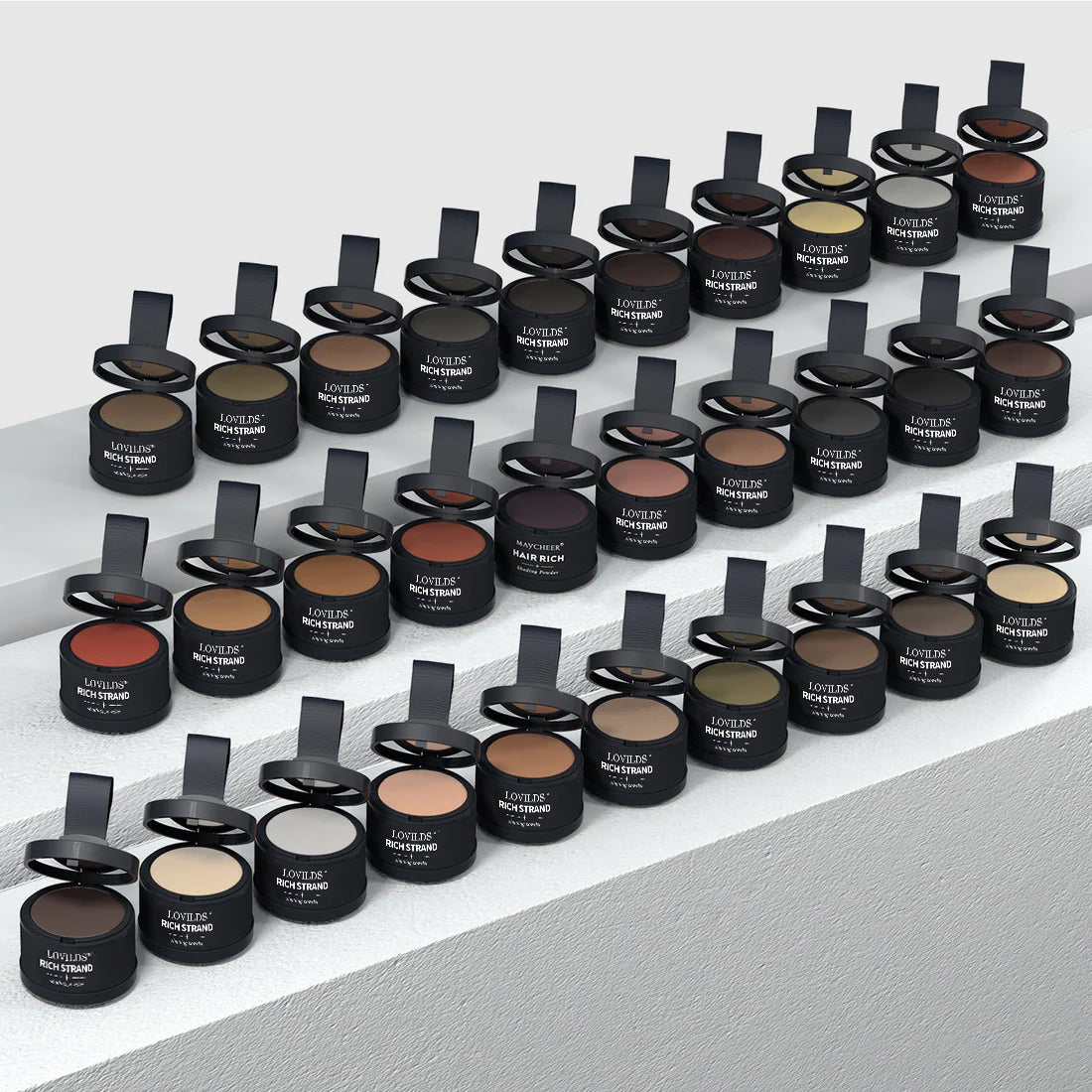 LOVILDS™ Hairline Filler Powder – Natural Shadow, Waterproof & Long-Lasting
