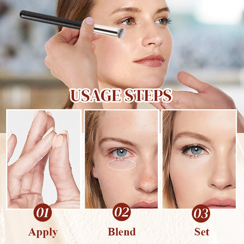 Final two hours:70%OFF🔥 undereye & dark circle defens corrector brush duo Brushes are free!