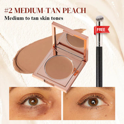 Final two hours:70%OFF🔥 undereye & dark circle defens corrector brush duo Brushes are free!